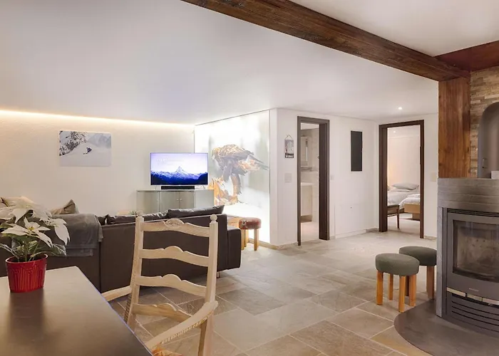 Lägenhet Haus Aquila Sankt Niklaus